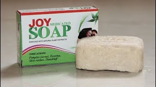 Joy Medicated Soap A 100 Herbal Soap for Body Odor Infection and Skin Diseases by Joy Industries [upl. by Ilenna]