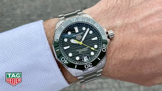 TAG Heuer Aquaracer Chronometer green 42 mm [upl. by Gabriele]