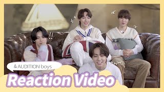 ampAUDITION boys Reaction Video [upl. by Asik]