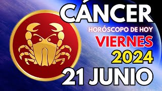 🙌𝐑𝐞𝐜𝐨𝐧𝐞𝐜𝐭𝐚𝐫 𝐂𝐨𝐧 𝐓𝐮 𝐕𝐞𝐫𝐝𝐚𝐝𝐞𝐫𝐚 𝐍𝐚𝐭𝐮𝐫𝐚𝐥𝐞𝐳𝐚🙏 Horoscopo Cáncer Hoy ♋ 21 de Junio de 2024 💥 [upl. by Marka668]