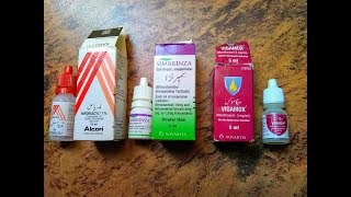 Dangerous side effects of SIMBRINZA MYDRIACYL amp VIGAMOX Eyedrop💊or ☣️☠️  Side effects 🔥💯 [upl. by Phyllis859]