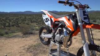 2016 KTM 85 SX  Dirt Rider 85cc MX Shootout [upl. by Angil]