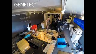 Genelec The Ones Road Show  How to build a demotruck in just two days [upl. by Aliuqa515]