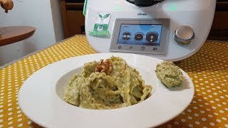 Pasta con pesto di noci e ricotta per bimby TM6 TM5 TM31 [upl. by Velasco]