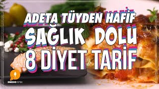 Adeta Tüyden Hafif Sağlık Dolu 8 Diyet Tarifi  Sağlıklı Tarifler [upl. by De Witt981]