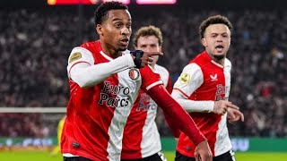 Feyenoord vs PSV Eindhoven 10 Quinten Timber score only goal to earn win for Feyenoord Match recap [upl. by Eitsirk]