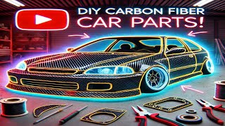 How To Make Custom Carbon Fiber Car Parts [upl. by Tierza262]