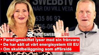 Ring Swebbtv Live 372 med Katerina Janouch och Lennart Matikainen [upl. by Deerdre]