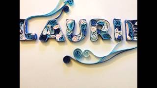 Quilling Names [upl. by Amora176]