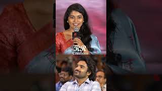 Actress Sharanya Pradeep Speech😍  KA Success Meet  Kiran Abbavaram  Sujith amp Sandeep  New Movie [upl. by Tarsus]