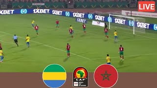 🔴LIVE Gabon Vs Morocco  Africa Cup Of Nations Qualification All Goals Result amp Highlights [upl. by Eed]