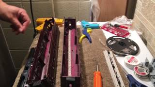 Converting our MTH Premier Passenger Cars to LED lighting [upl. by Aleakim]