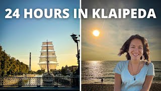 24 Hours in Klaipeda  Lithuanias 3rd Largest City [upl. by Emawk]