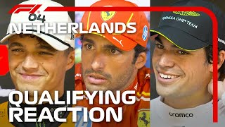 Drivers React After Qualifying  2024 Dutch Grand Prix [upl. by Hailee626]