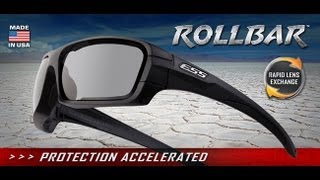 ESS Rollbar Ballistic Sunglass with Rapid Lens Exchange [upl. by Annahsor179]