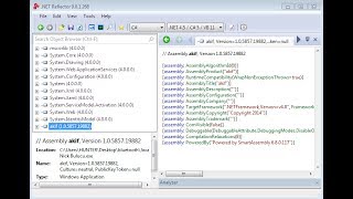 How To Decompile c vb Net Decompiler  Net Disassembler [upl. by Rhiana]