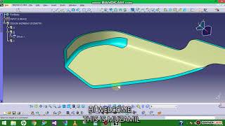 Catia V5 Automotive Plastics A SolidA TO B SURFACECLOSED VOLUME [upl. by Oman]