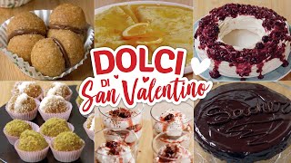 DOLCI DI SAN VALENTINO di Benedetta Rossi  Ricette TV Fatto in Casa per Voi [upl. by Cotter]