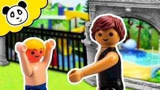 Playmobil Schwimmbad  Hausverbot im Schwimmbad  Playmobil Film [upl. by Bullard183]