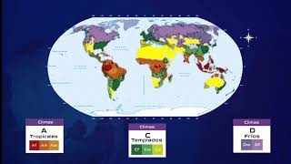 25 Clasificación climática de Köppen [upl. by Nnylhsa]