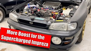 Supercharged Impreza 25RS Gets More Boost [upl. by Zeuqram]