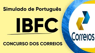 CONCURSO DOS CORREIOS  SIMULADO DE PORTUGUÊS [upl. by Goldner188]