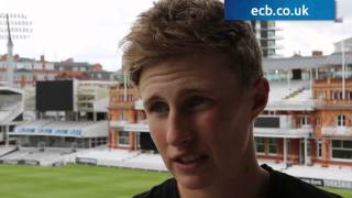 Joe Root on playing at Lords for first time [upl. by Cis]