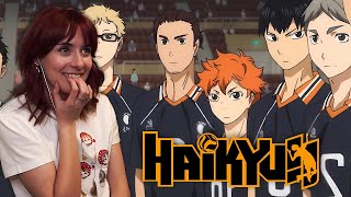 THE PRELIMINARIES BEGIN  Haikyuu Season 1 Episode 15 Reaction [upl. by Aekan877]