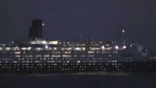 QE2 at nightm4v [upl. by Paderna37]