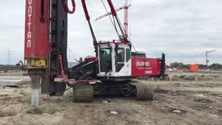 Junttan rig for 9300 piles [upl. by Antonio]