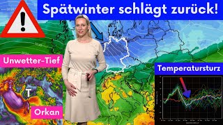 Achtung Temperaturschock ArcticOutbreak im April Nach Sommertag folgt Aprilwinter [upl. by Eniffit]