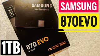 SAMSUNG 870 EVO 1TB [upl. by Nason]