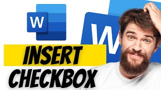 How to Insert Checkbox in Word [upl. by Nylyaj]
