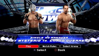 WWE SmackDown VS Raw 2008 PS3  Rey Mysterio VS Chavo Guerrero 2KmClassic [upl. by Riker]