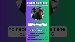 22 Entrevista a Cecilia Sustersic en el programa de radio Conciencia Rebelde [upl. by Lissie]