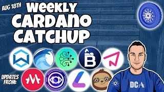 Cardano Weekly Updates  Projects Leaving and New Ones Building [upl. by Elletsyrk]