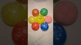 Different emoji water color Balloons Reverse popping video shorts video trending asmr viral sr [upl. by Goat763]