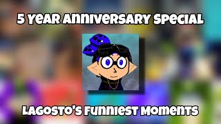 Lagostos Funniest Moment Compilation  5 Year Anniversary Special [upl. by Kinemod2]