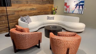 Interior Design Inspiration Tour the Fall 2024 Thayer Coggin Showrooms at High Point Market HPMKT [upl. by Sokram]