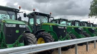 A wide selection of Used John Deere Tractors for Sale [upl. by Berfield]