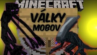 ✪ Války Mobov ✪  Mutant Enderman vs Alien SK HD [upl. by Ramses]