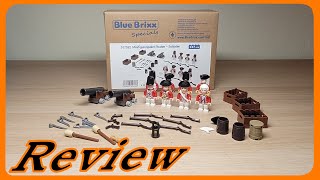 BlueBrixx  Piraten  Minifigurenpaket Piraten – Soldaten  Review [upl. by Adnohrahs]