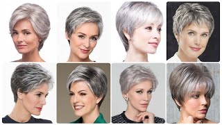 The Most Beautiful amp Stylish Short Pixie Haircuts In Trends For Over 50 Women  MH Fashion Ideas [upl. by Surad]