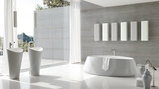 7 Diseños de baños modernos de líneas simples [upl. by Emersen]