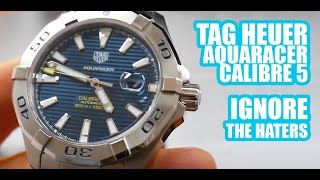 Tag Heuer Aquaracer 43mm Calibre5  Ignore The Haters [upl. by Lered]