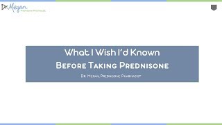 What I Wish Id Known Before Taking Prednisone [upl. by Vesta]