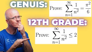 Why Does the Basel Problem Series ∑1n2 Converge to a Number Less Than 2 Integral Test for Series [upl. by Ennaeirb]