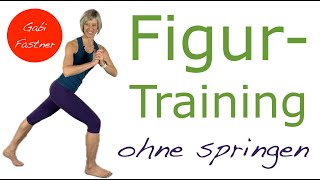 ❗️40 min Figurtraining ohne springen  GanzkörperWorkout für Fortgeschrittene ohne Geräte [upl. by Daenis223]