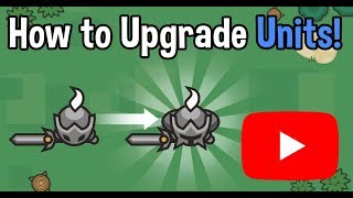 How to Upgrade Units in Lordz2io Conquest [upl. by Llyrad740]