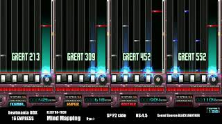 beatmania IIDX 16 EMPRESS Mind Mapping SP All Difficulties [upl. by Elnar787]